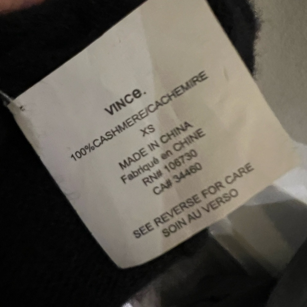Black Turtleneck cashmere Vince Sweater Dress - Picture 8 of 9